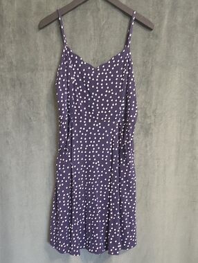 41 Hawthorn Navy Polka Dot Slip Dress